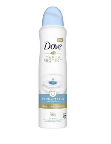 Deodorant antiperspirant spray Care&Protect, 150 ml, Dove -  - UNILEVER