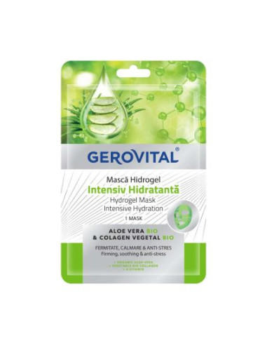 Masca Hidrogel intens hidratanta, Gerovital -  - GEROVITAL