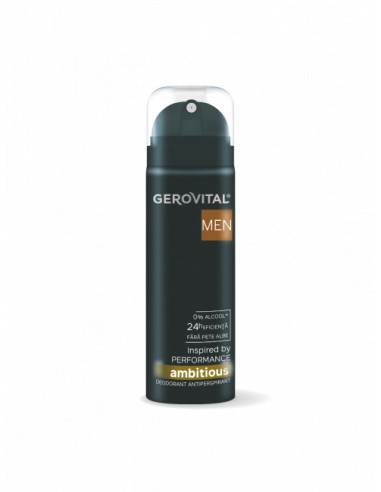 Deodorant antiperspirant Ambitious Gerovital Men, 150 ml, Farmec -  - GEROVITAL MEN
