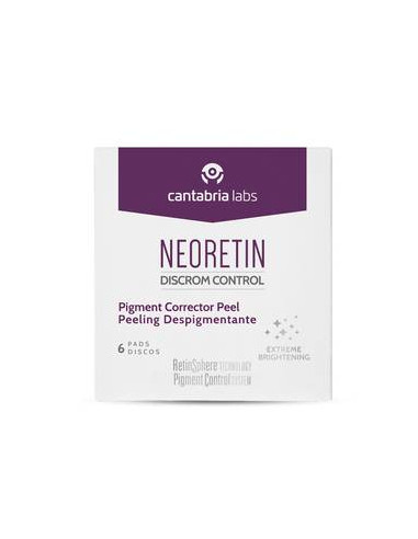 Dischete Pigment Peel Neoretin Discrom Control, 6 bucati, Cantabria Labs -  - CANTABRIA LABS