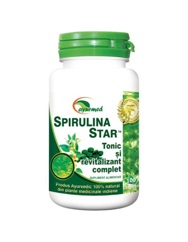 Ayurmed Spirulina Star 225mg , 100 tablete -  - AYURMED