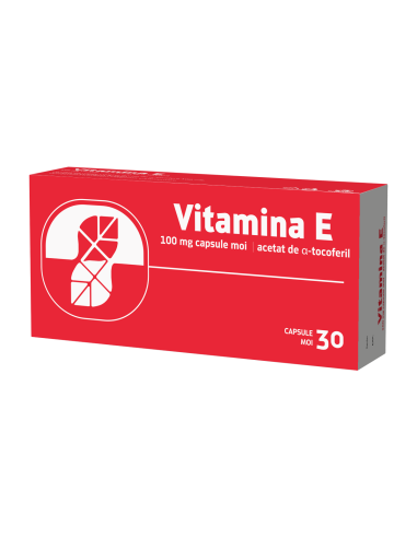 Vitamina E 100mg, 30 capsule, Biofarm - UZ-GENERAL - BIOFARM