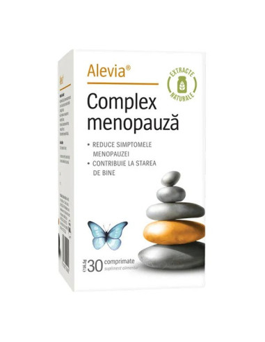 Complex Menopauza, 30 comprimate, Alevia - MENOPAUZA-SI-PREMENOPAUZA - FARA