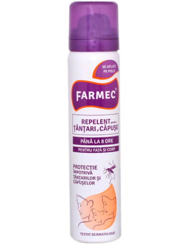 Repelent pentru țânțari și căpușe, 150ml, Farmec - PROTECTIE-ANTIINSECTE - FARMEC