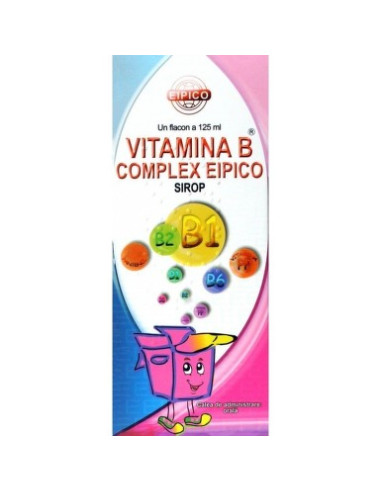 Vitamina B complex sirop, 125 ml, Eipico Med -  - EIPICO