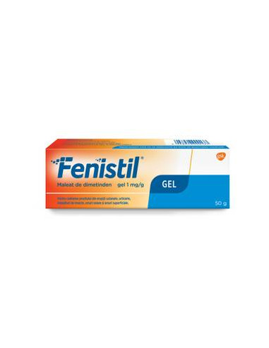 Fenistil gel, 1 mg/g, 50 g, Gsk - ALERGII - GSK SRL OMEGA PHARMA