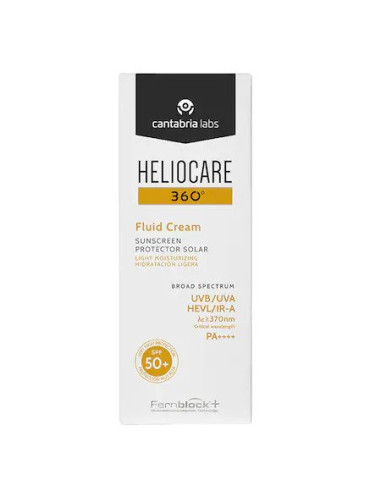 Fluid crema cu SPF 50+ Heliocare 360º, 50ml, Cantabria Labs - PROTECTIE-SOLARA - CANTABRIA LABS