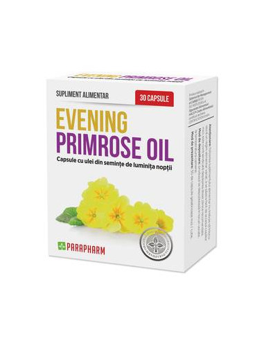 Evening Primrose Oil, 30+30 capsule, Parapharm - PSORIAZIS - PARAPHARM