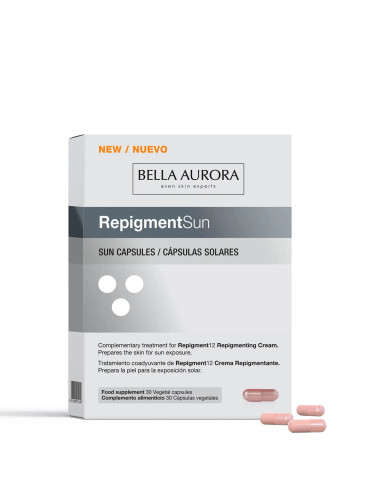Repigment Sun, 30 capsule, Bella Aurora - PETE-PIGMENTARE - BELLA AURORA LABS