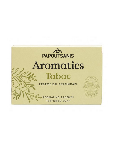 Sapun Papoutsanis Aromatics Tabac, 100g - SAPUNURI - PAPOUTSANIS