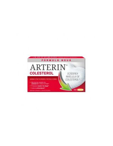 Arterin Colesterol, 30 comprimate - COLESTEROL - GSK SRL OMEGA PHARMA