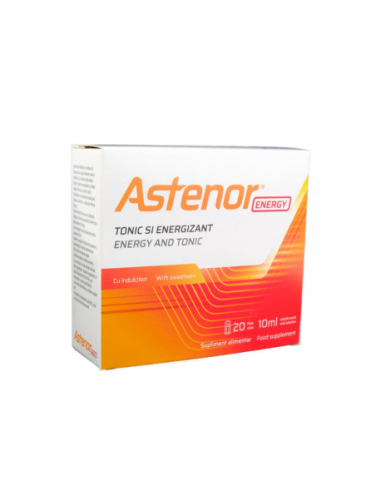 Astenor Energy, 20 fiole, 10 ml solutie orala -  - BIESSEN PHARMA SRL