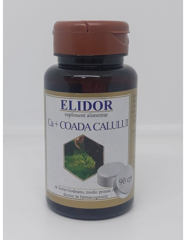 Ca + Coada Calului, 90 comprimate, Elidor -  - ELIDOR