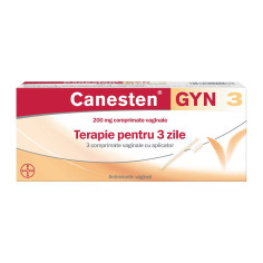 Canesten GYN 3, 200 mg comprimate vaginale, Clotrimazol, Bayer