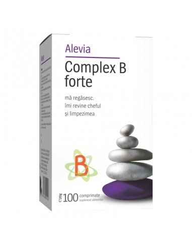 Complex B Forte, 100 comprimate, Alevia - UZ-GENERAL - ALEVIA