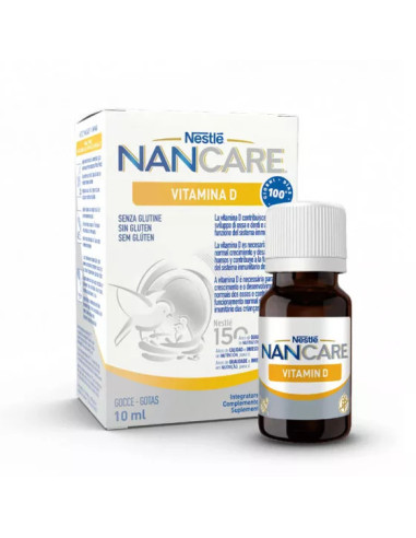NanCare Vitamina D pic orale, 10ml, Nestle - VITAMINE-SI-MINERALE - NAN