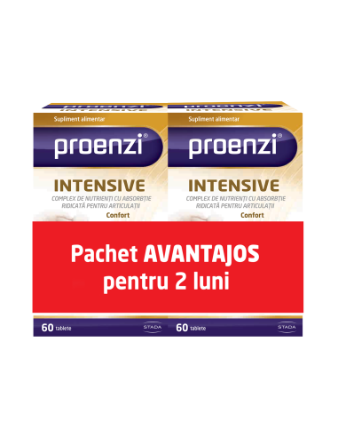 Proenzi ArtroStop Intensive, 60 tablete, 1+1 Promo, Walmark - ARTICULATII-SI-SISTEM-OSOS - WALMARK