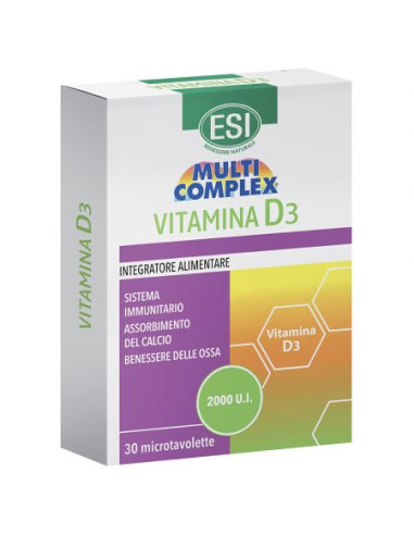 Vitamina D3 2000, 30 comprimate, Esi - UZ-GENERAL - ESI SPA