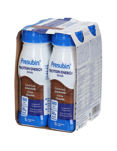 Fresubin Protein Energy Drink Ciocolata, 4 flacoane, 200ml - DIETA-SI-NUTRITIE - FARA