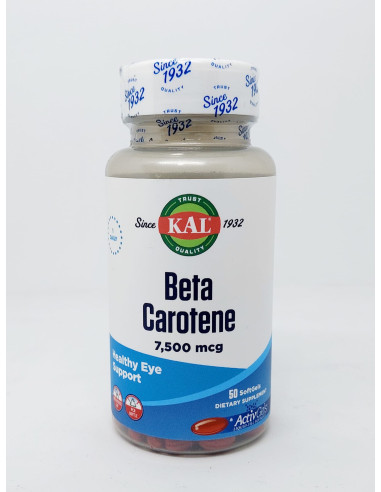 Beta Carotene, 7500mcg, 50 capsule, Secom - IMUNITATE - SECOM