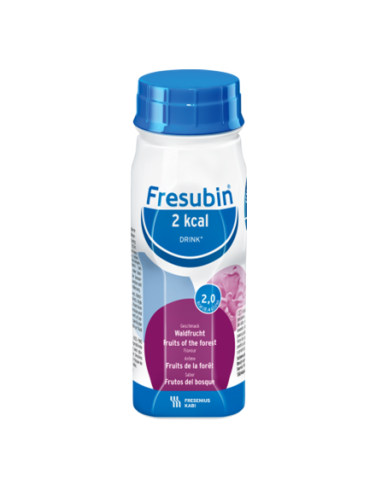 Fresubin 2 Kcal Drink Easybottle Fructe De Padure, 4 flacoane, 200ml - DIETA-SI-NUTRITIE - FARA