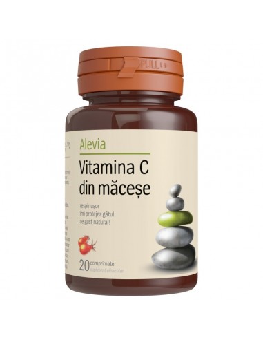 Vitamina C din macese, 20 comprimate, Alevia - UZ-GENERAL - ALEVIA