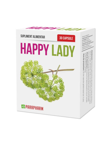 Happy Lady, 30 capsule, Parapharm - DEZECHILIBRE-HORMONALE - PARAPHARM