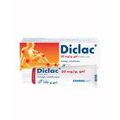 Diclac gel 50 mg/g, 100 g, Sandoz - ARTICULATII-SI-SISTEM-OSOS - SANDOZ