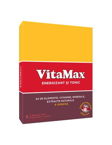 Vitamax, 5 capsule, Perrigo - UZ-GENERAL - GSK SRL OMEGA PHARMA