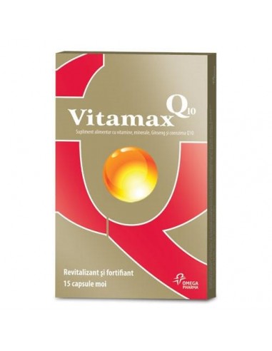 Vitamax Q10, 15 capsule, Perrigo - UZ-GENERAL - GSK SRL OMEGA PHARMA