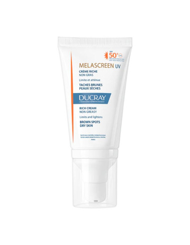 Ducray Melascreen Crema UV Spf 50 Riche, 40ml - PROTECTIE-SOLARA-ADULTI - DUCRAY