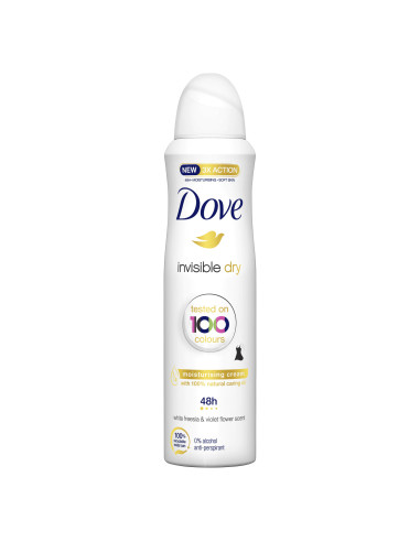 Deodorant Spray Invisible, 250ml, Dove -  - UNILEVER