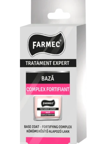 Baza complex fortifiant, 11 ml, Farmec - INGRIJIRE-UNGHII - FARMEC