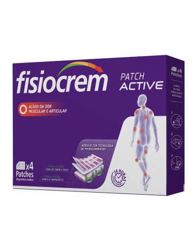 Fisiocrem Active Patch Plasturi 4 bucati, Uriach - ARTICULATII-SI-SISTEM-OSOS - URIACH