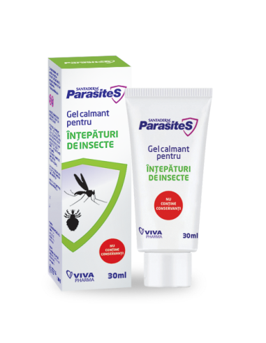 Gel Impotriva Intepaturilor Santaderm Parasites, 30 ml -  - VITALIA PHARMA