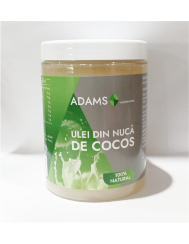 Ulei de Cocos, 1000 ml, Adams - ULEI-CORP - ADAMS VISION