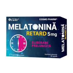 Cosmopharm Melatonina 5 mg Retard, 30 tablete