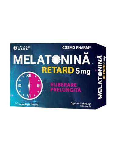 Cosmopharm Melatonina 5 mg Retard, 30 tablete -  - COSMO PHARM