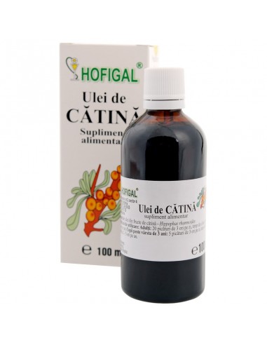 Ulei de Catina, 100 ml, Hofigal - TONICE-GENERALE - HOFIGAL