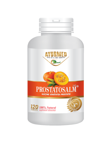 Prostatosalm, 120 tablete, Ayurmed - AFECTIUNI-ALE-PROSTATEI - AYURMED