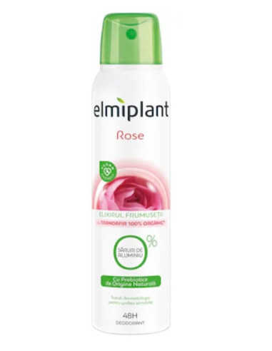 Elmiplant Deo Spray Rose, 150ml - DEODORANTE-SI-ANTIPERSPIRANTE - ELMIPLANT