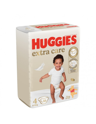 Scutece Huggies Extra Care NR 4, 8-16 kg, 33 bucati - SCUTECE - HUGGIES
