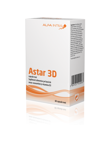 Astar 3D, 60 capsule moi, Alfa Intens - UZ-GENERAL - ALFA INTES