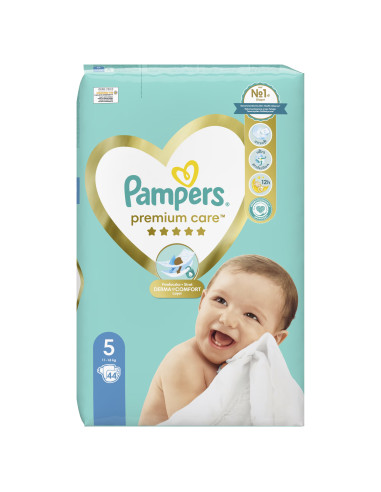 Scutece Pampers Premium Care Junior NR 5, 44 bucati -  - PAMPERS
