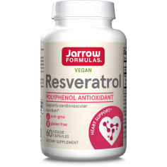 Secom Resveratrol 100mg, 60 capsule vegane, Jarrow