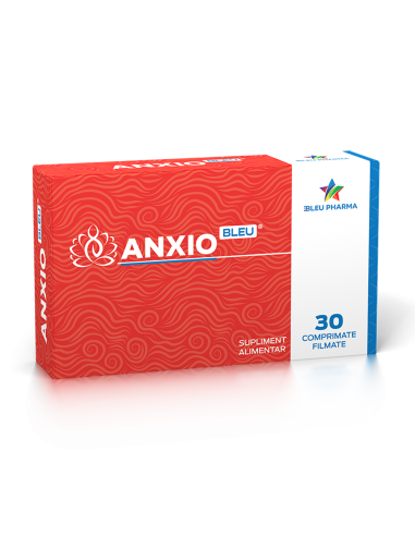 Anxio Bleu, 30 comprimate, Bleu Pharma -  - BLEU PHARMA