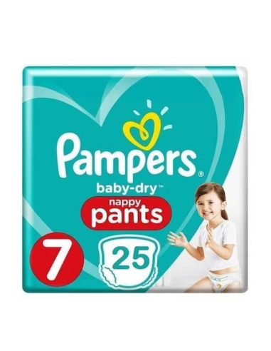 Scutece Pampers Chilotei NR 7, +17kg, 25 bucati -  - PAMPERS