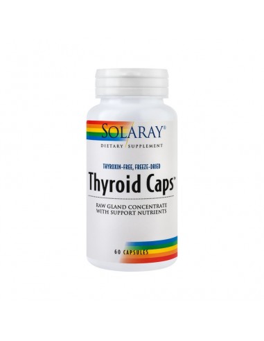 Secom Thyroid, 60 capsule, Solaray - DEZECHILIBRE-HORMONALE - SECOM