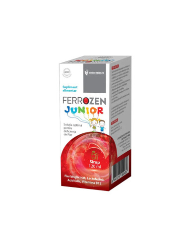 Ferrozen Junior Sirop 120ml, Eurofarmaco -  - EUROFARMACO