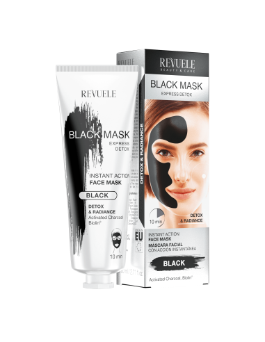Revuele Black Mask Express Detox, 80ml -  - REVUELE